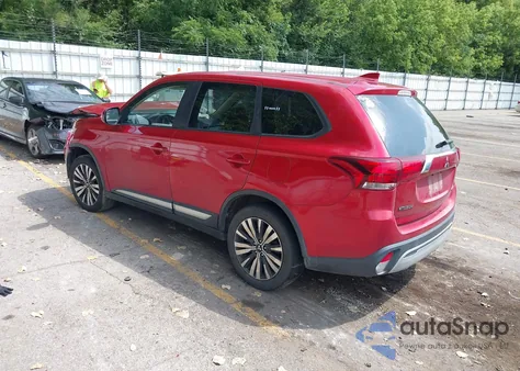 2019 Mitsubishi Outlander Se from USA, damaged, VIN JA4AZ3A36KZ045330
